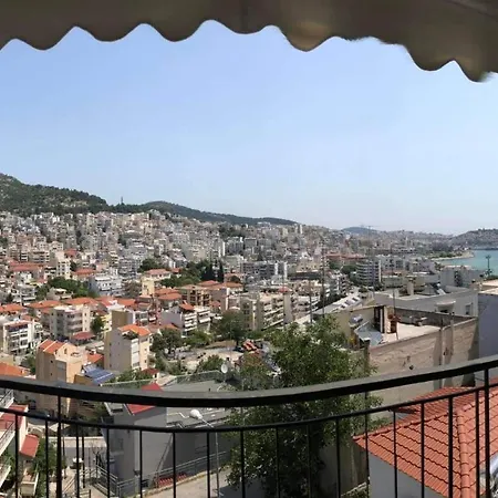 アパート Sea And Castle Panoramic View カヴァラ